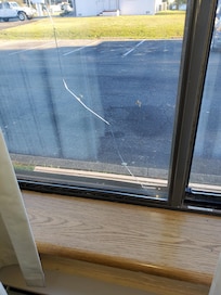 Cracked window