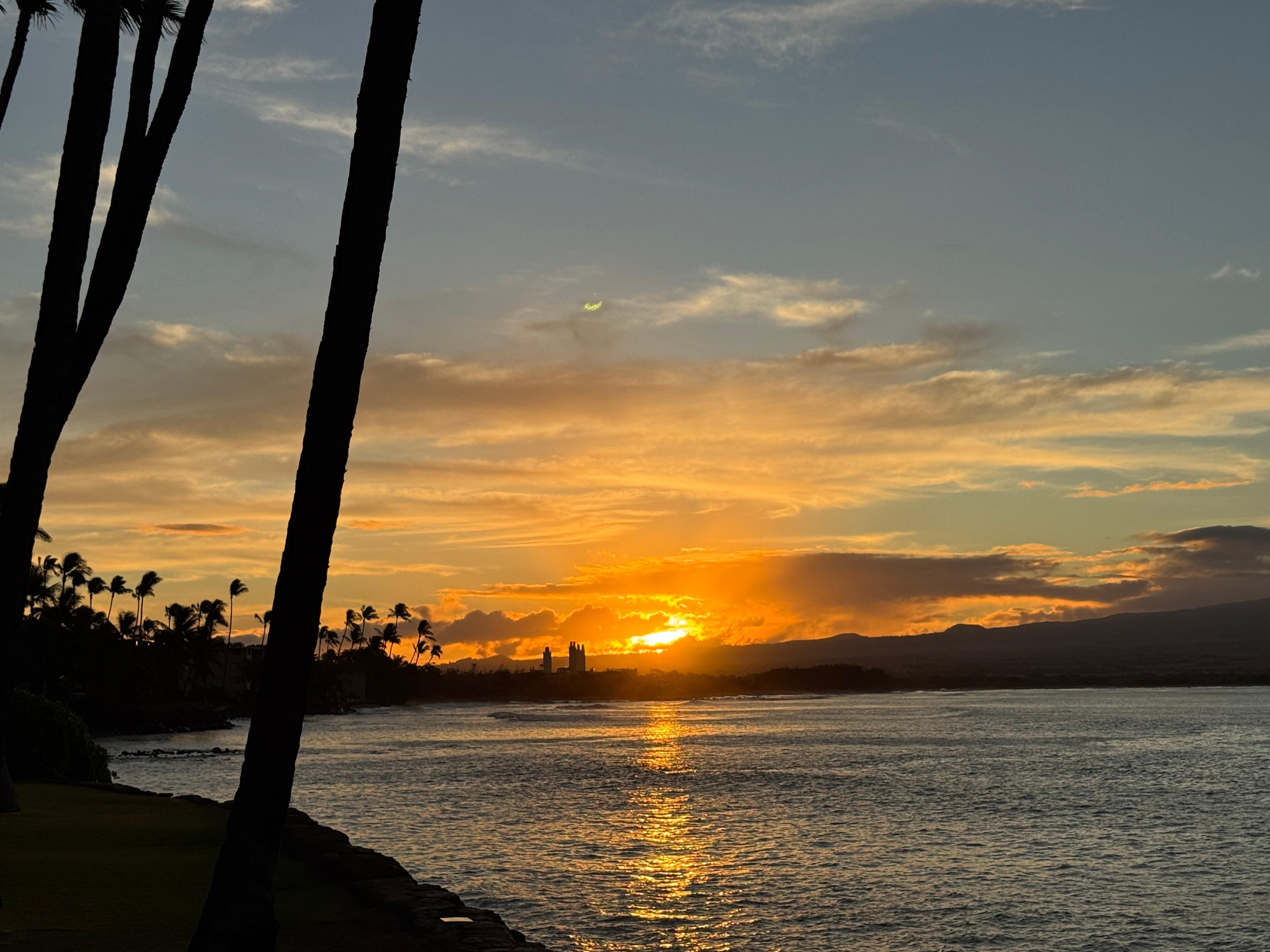 Another sunrise from the condo.