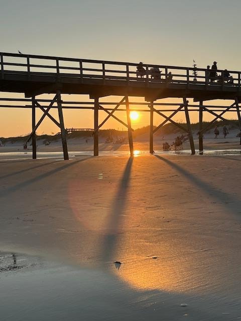 The sunsets were incredible.