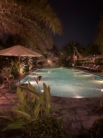 Pool by night