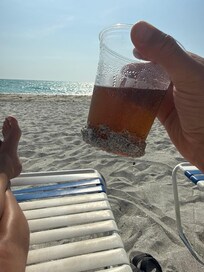 Get up and secure your chairs early!