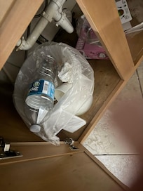 Trash from previous stay