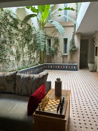 Reception and lobby area