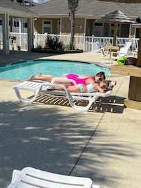 Enjoyed the pool time with the kiddos