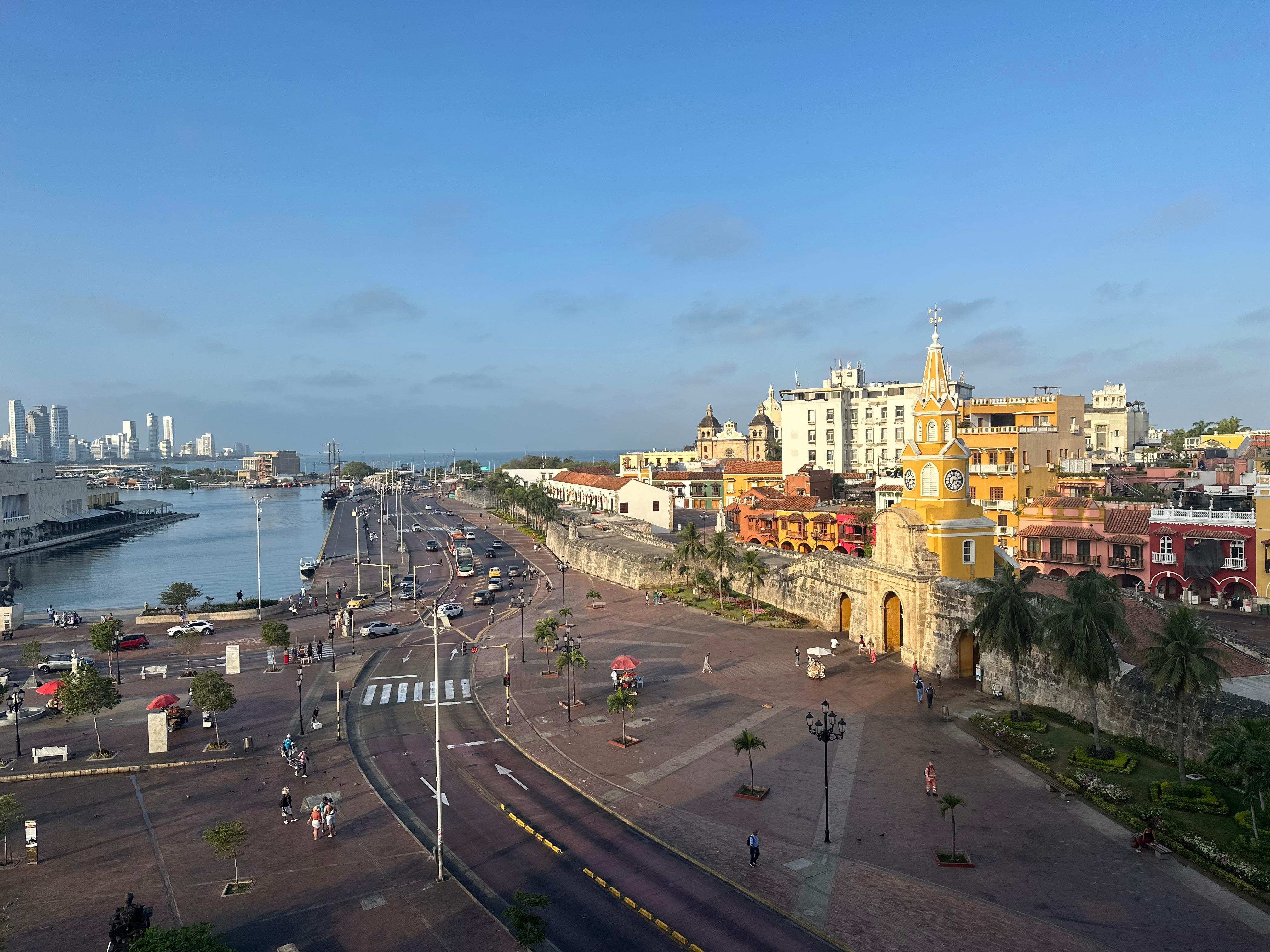 Views from the balcony