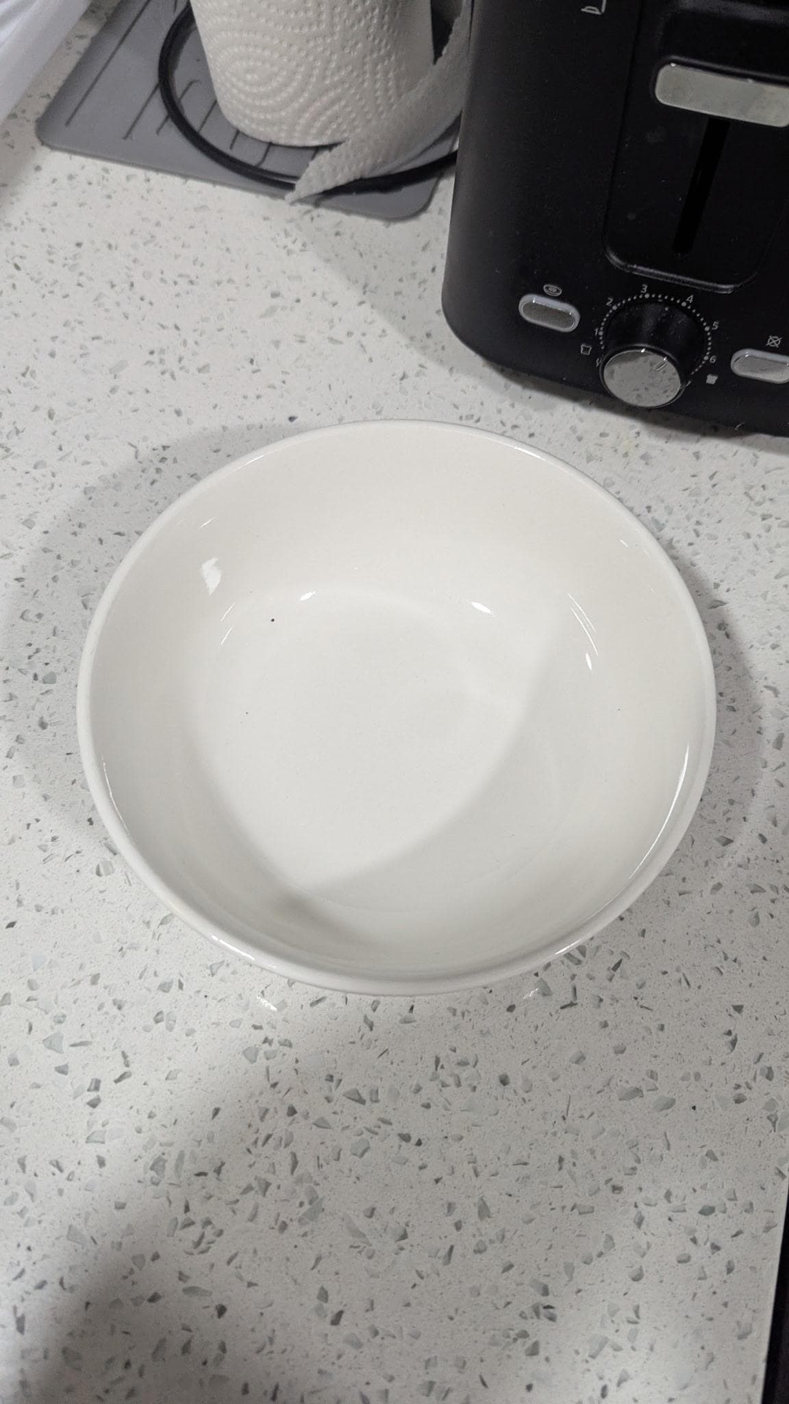 Dirty dishes left in cabinets.