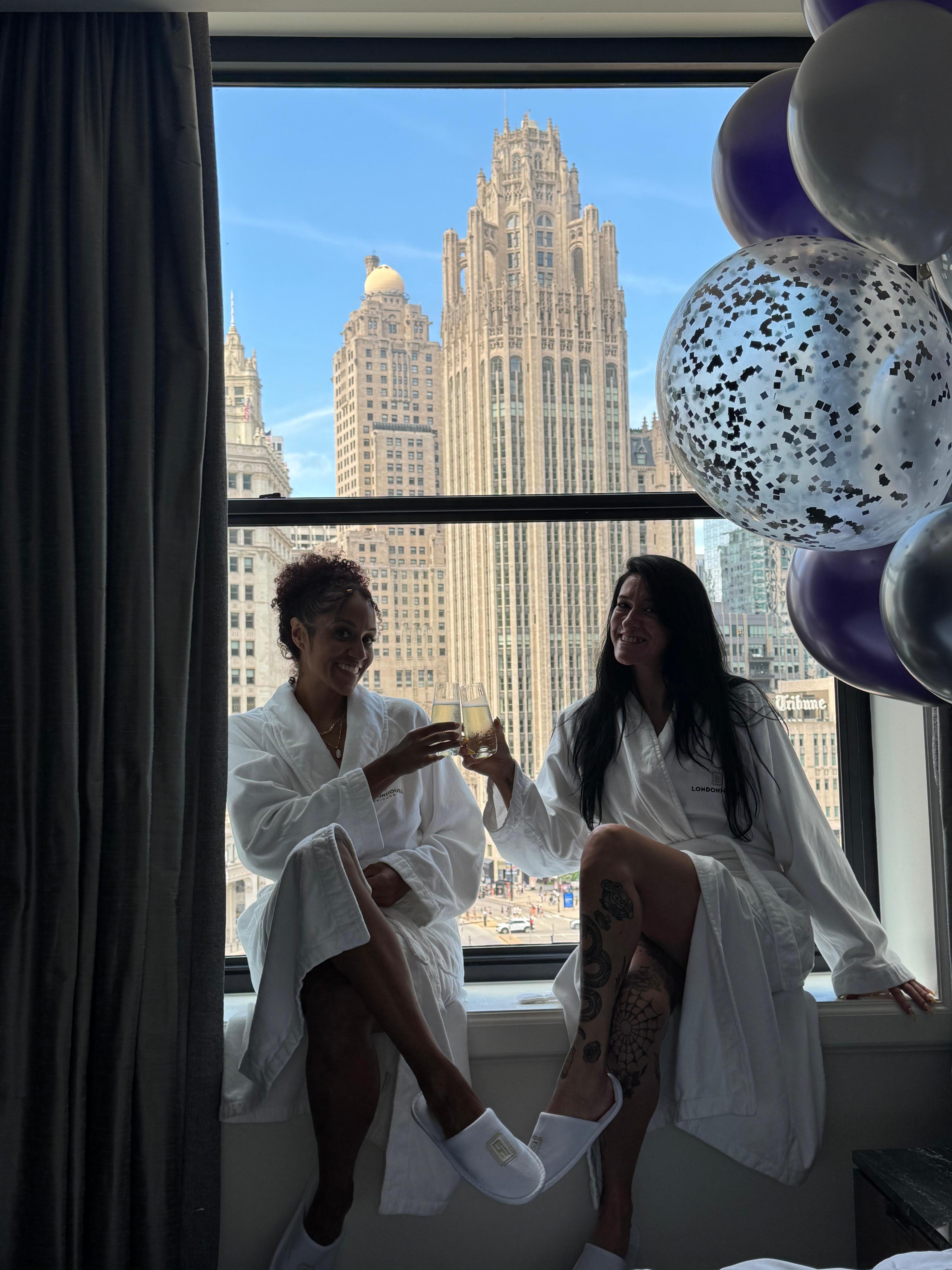 river view room in our LH robes!