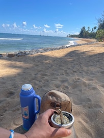last day, beach access across the street