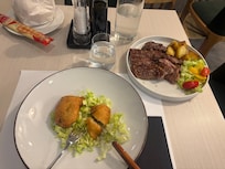 Steak prepared to perfection