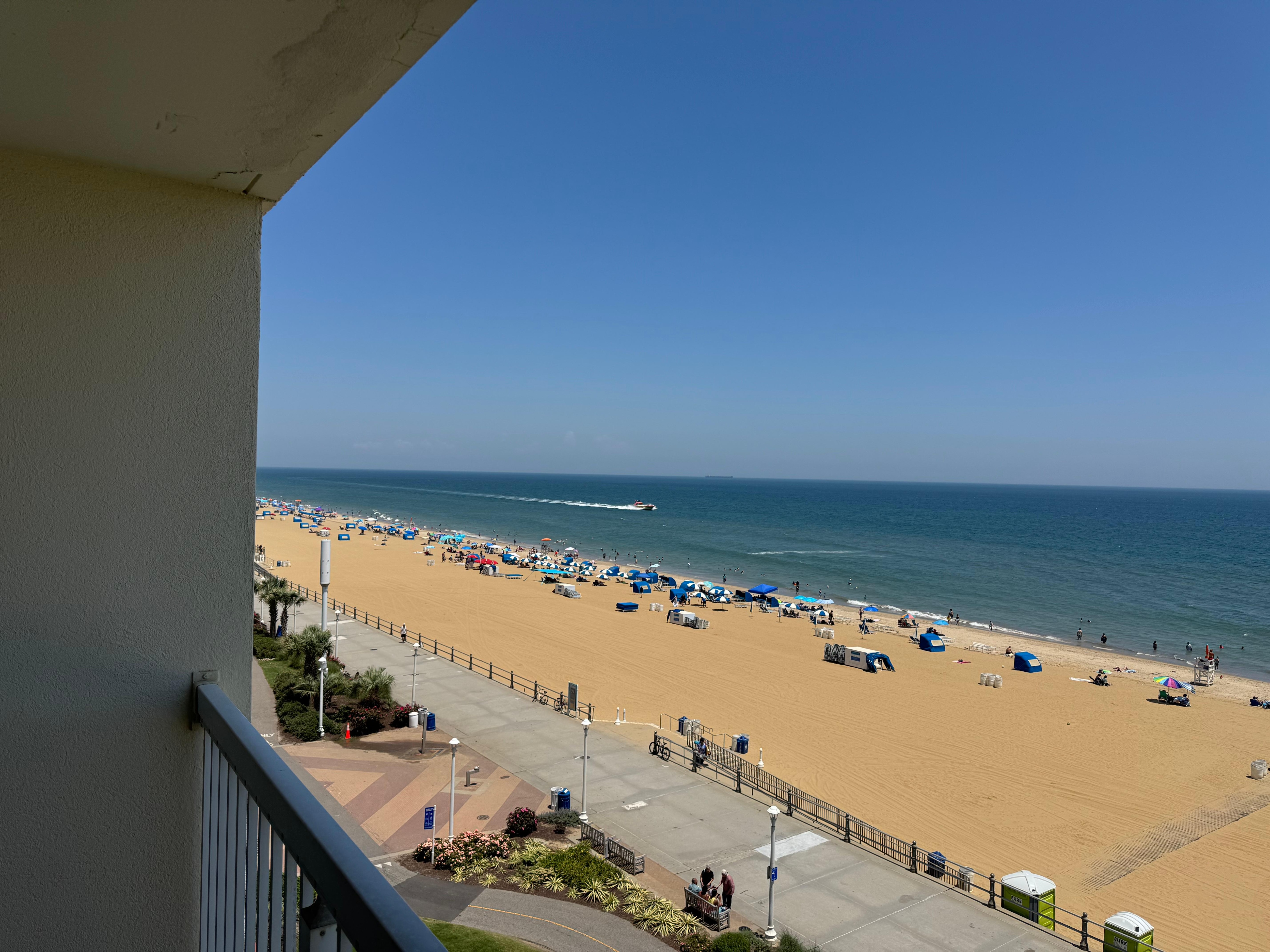 Right on beachfront