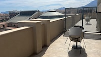 The terrace