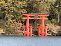 Torii vue du bateau