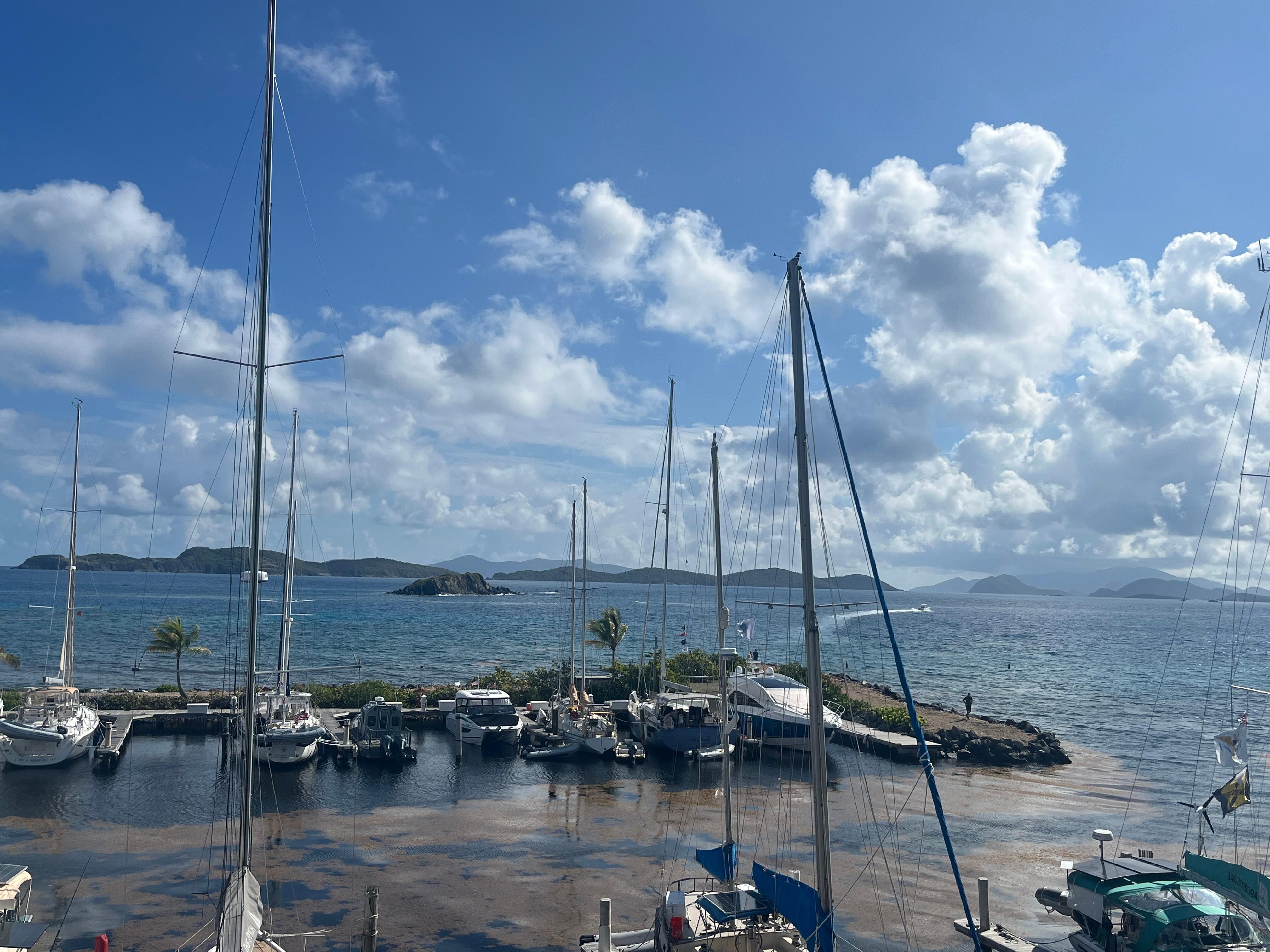 View from the balcony