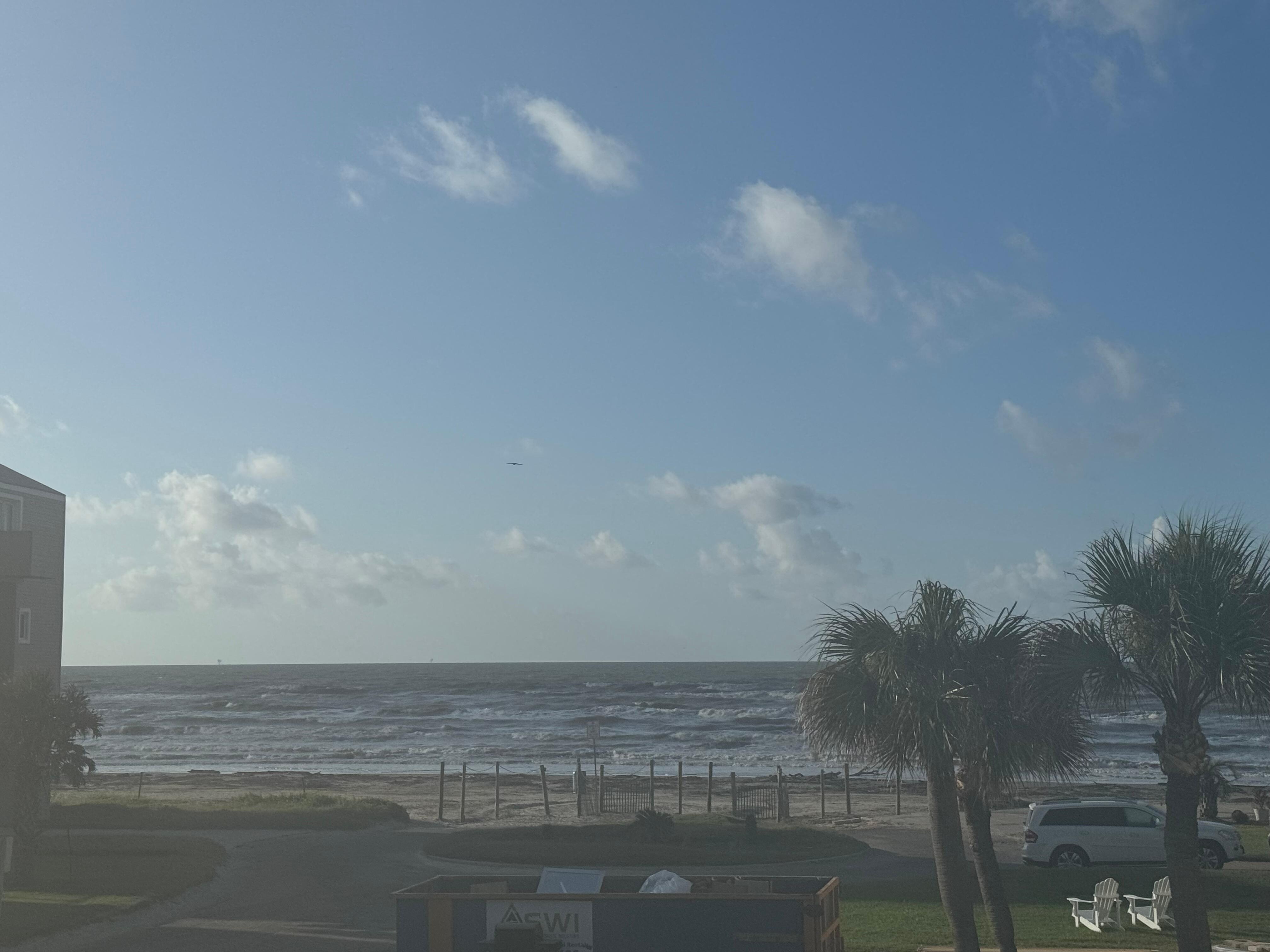 View from the main level deck