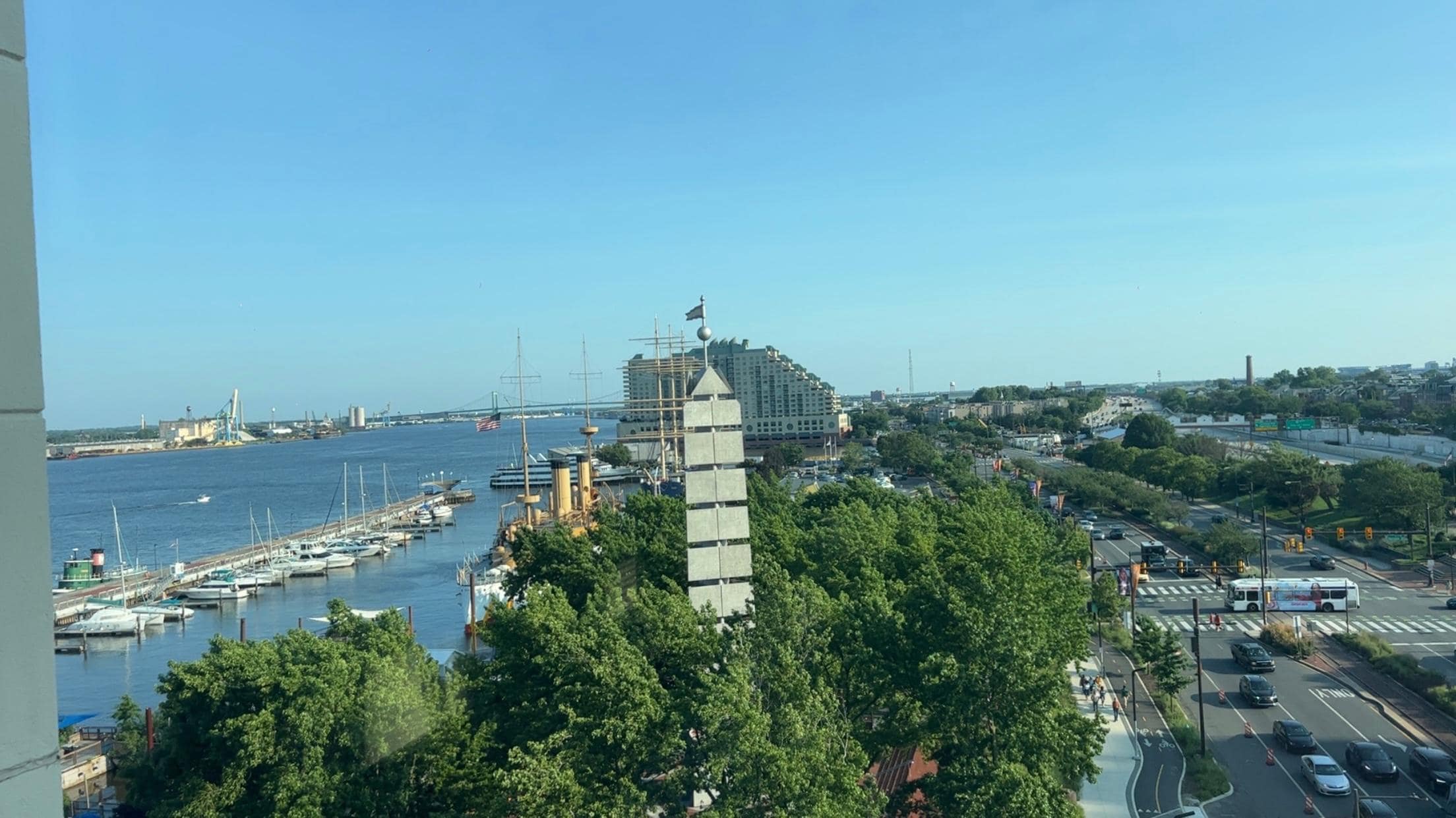 View from our room