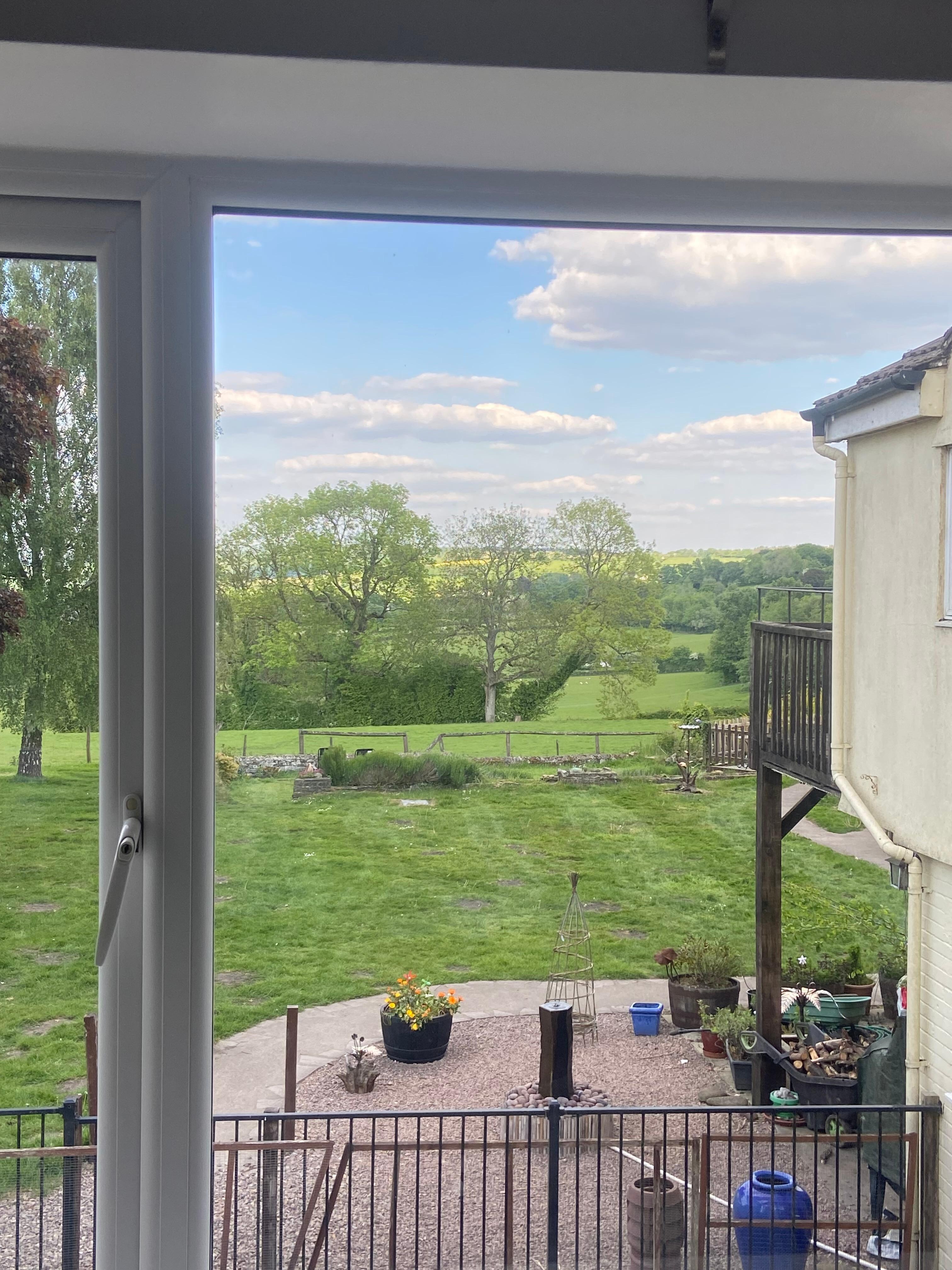 View from the bedroom