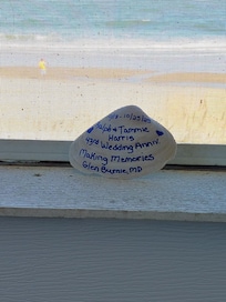 Our shell to leave with the others at the house