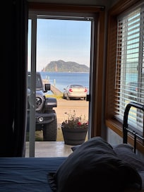 The view of Clallum Bay from Unit 1