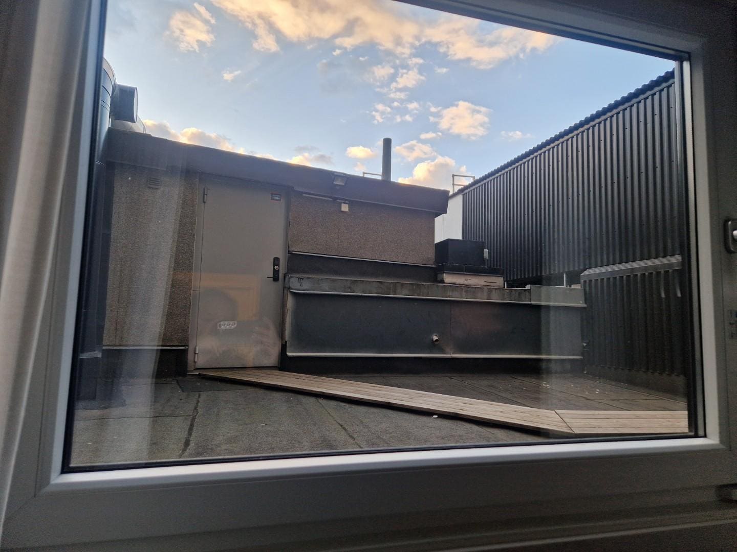 Utsikten från rum 204