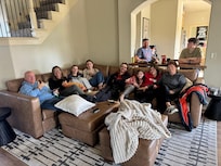 living room was comfortable and could seat a lot of people