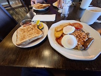 Some of the breakfast choices