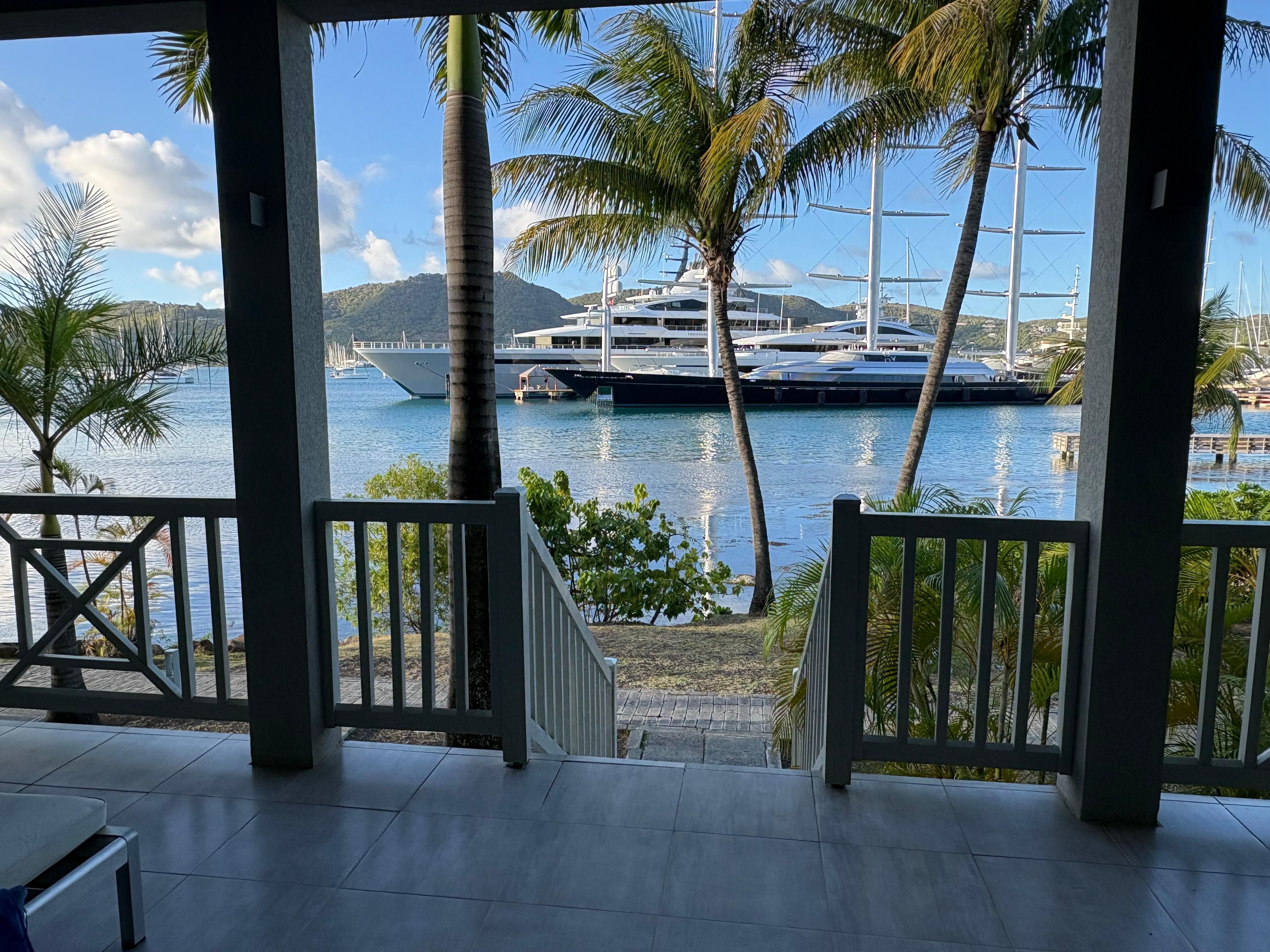 View from the balcony