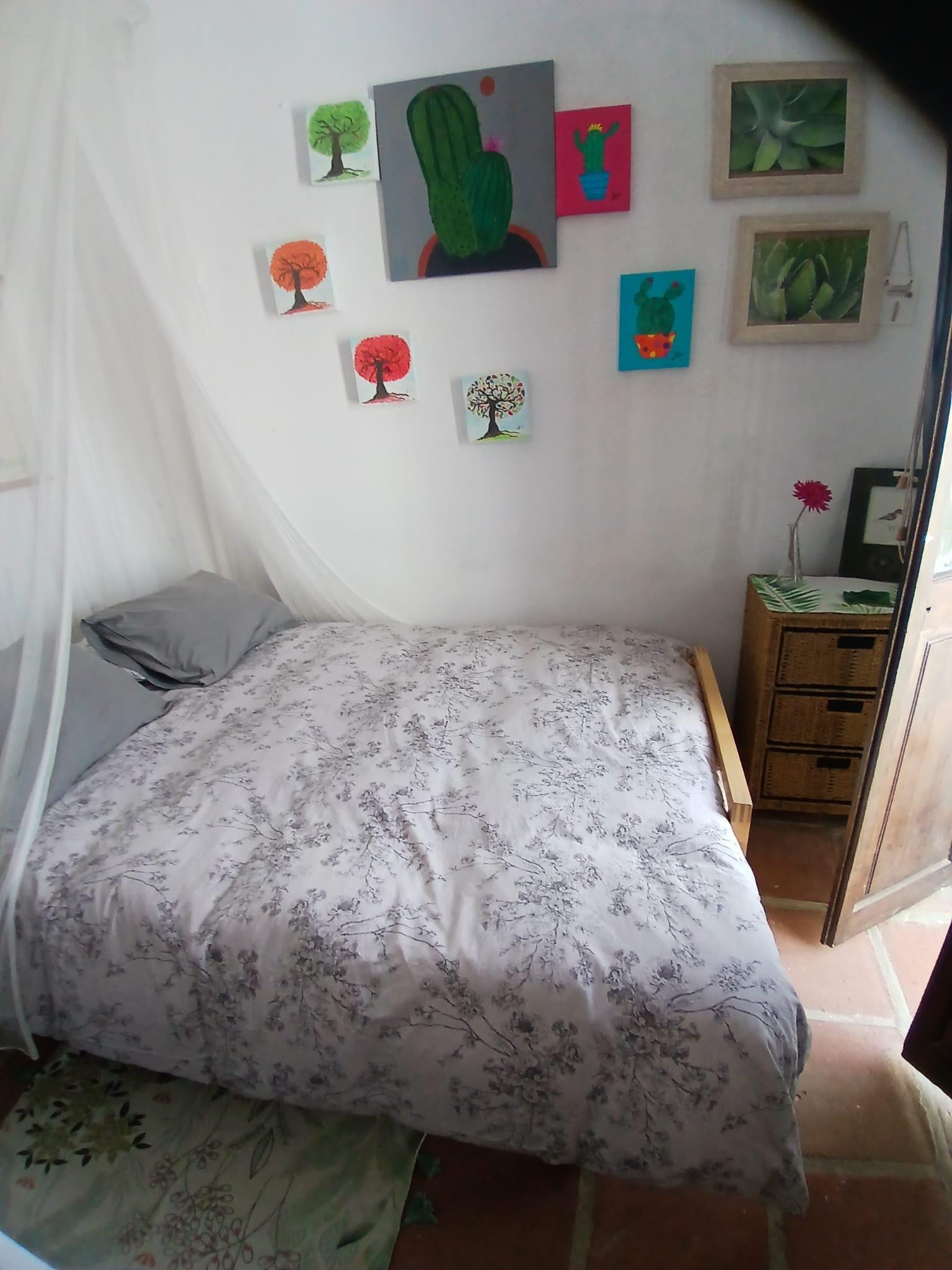One of the bedroom (up the spiral staircase)