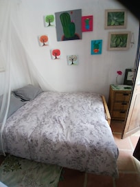 One of the bedroom (up the spiral staircase)
