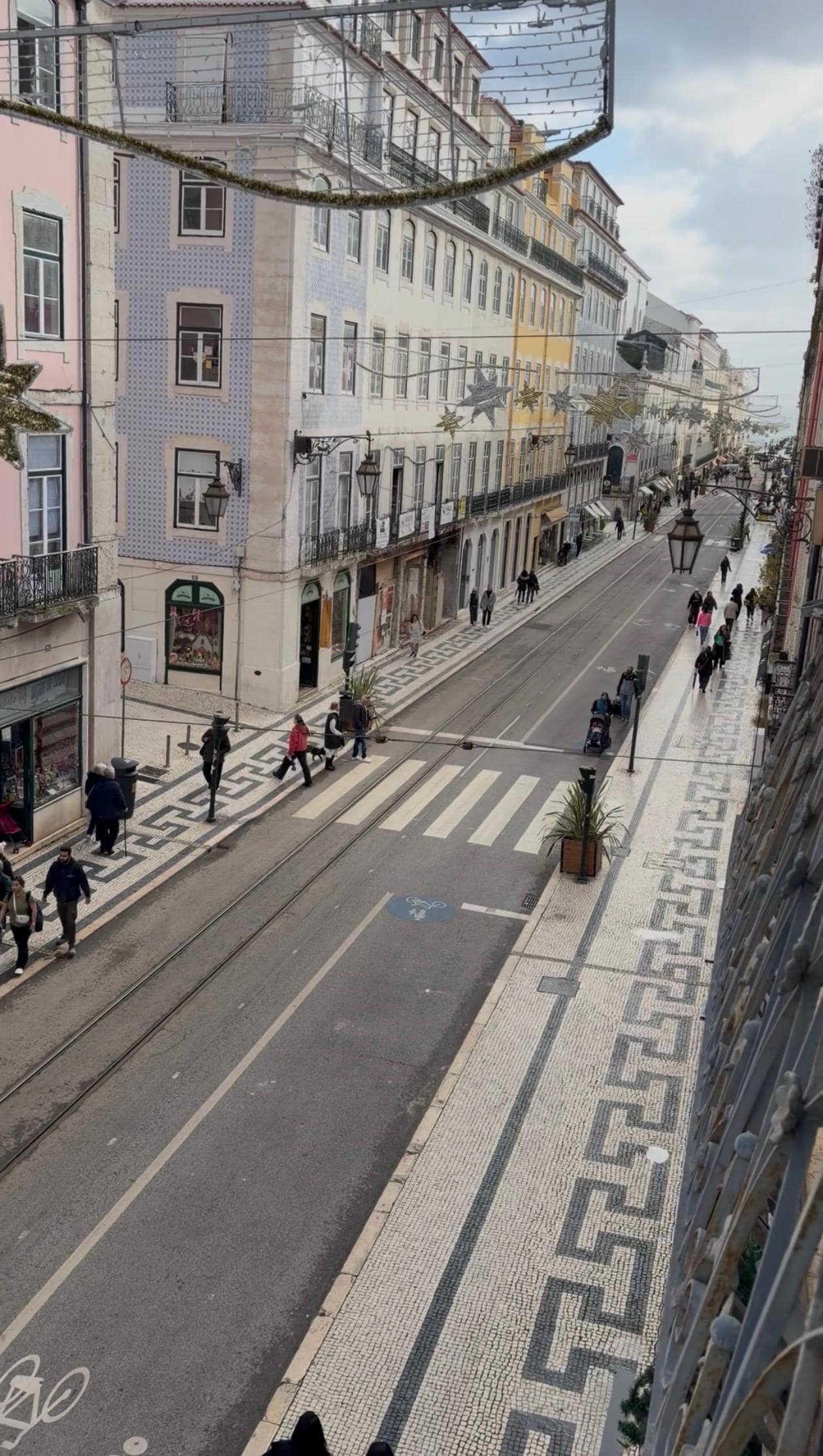 View from room balcony 