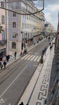 View from room balcony