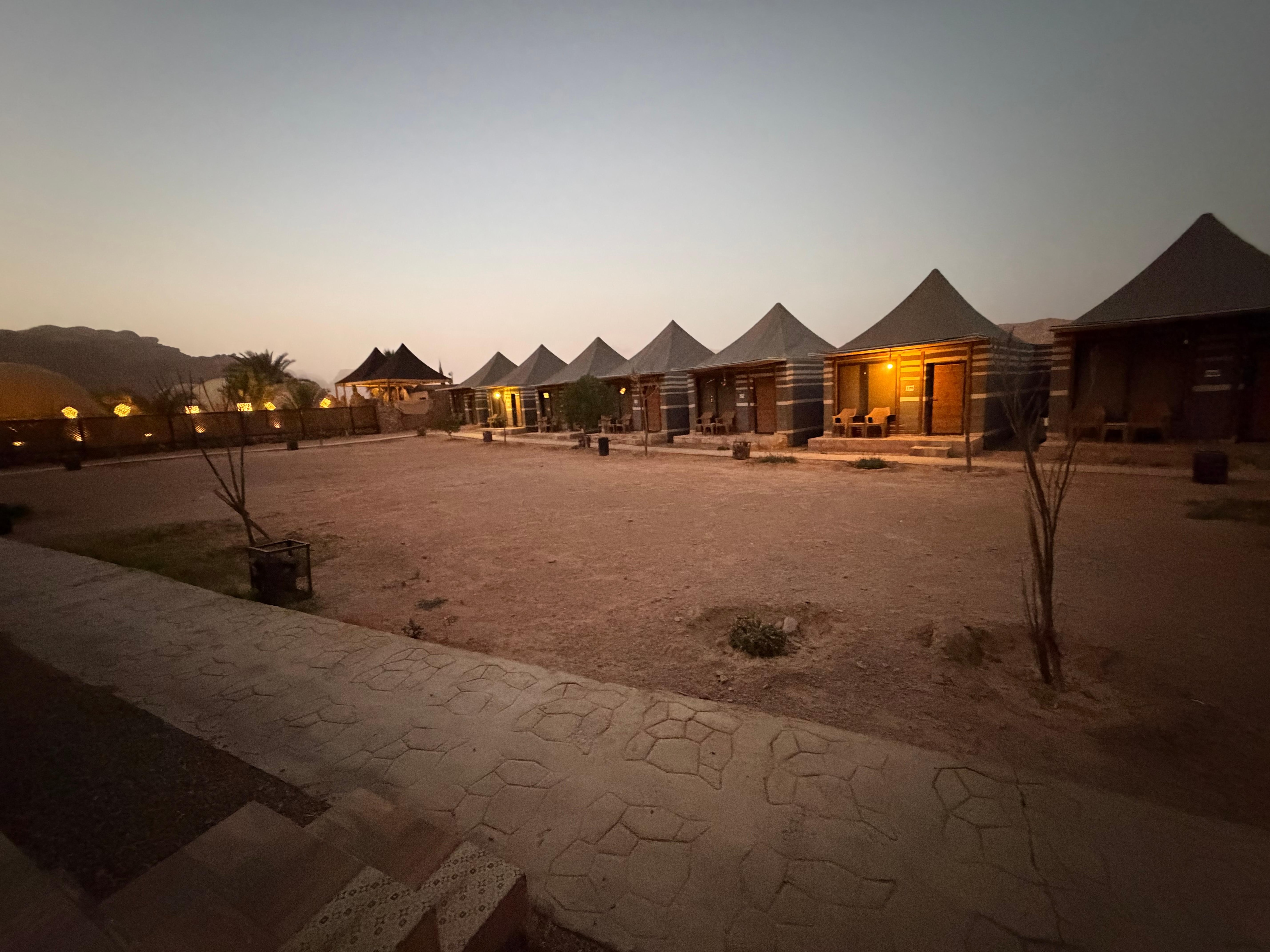 The compound where our room was