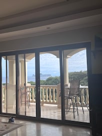 View from the couch.