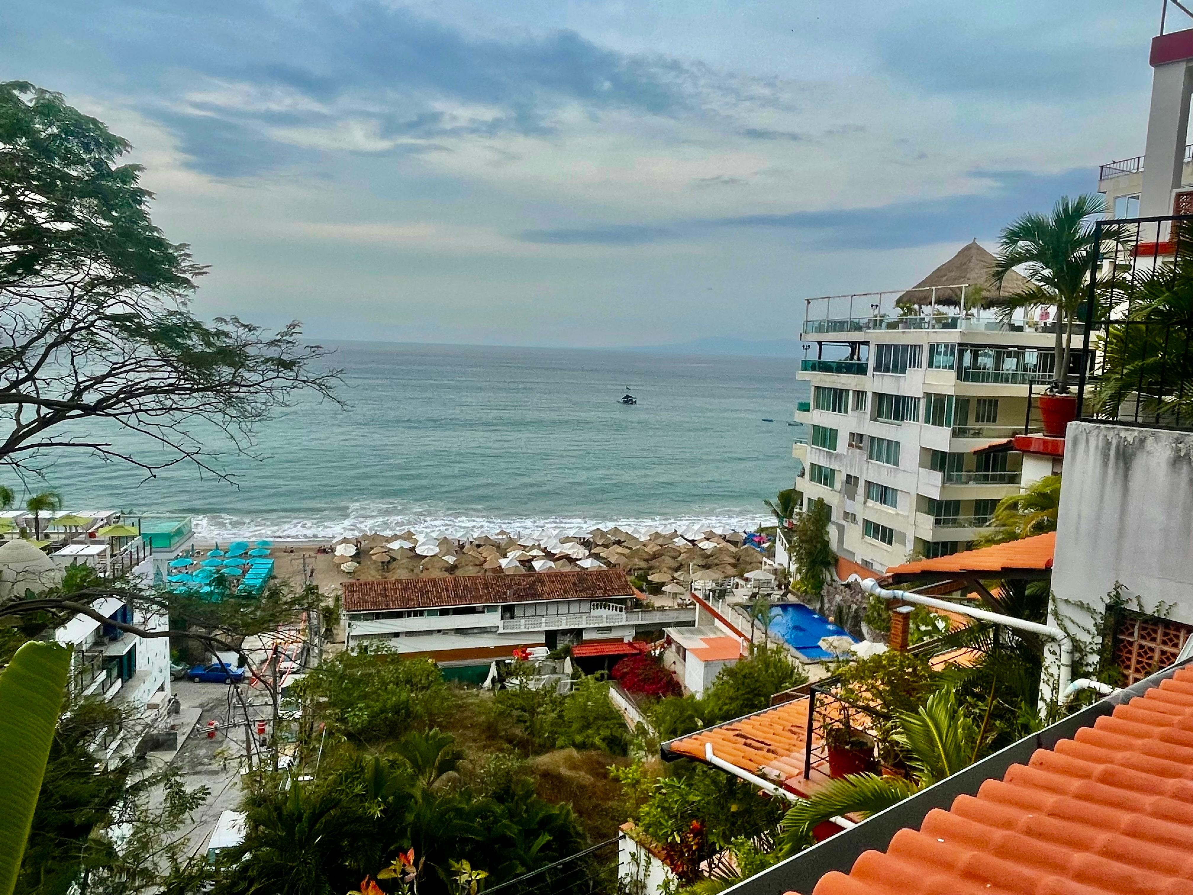 View from balcony. Beautiful even on a cloudy day.