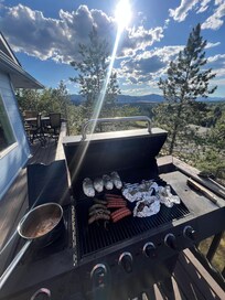 Grilling in the mountains was fun!