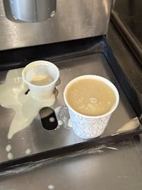 This was the breakfast waffle batter.