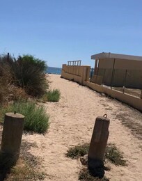 Accesso dalla casa al mare