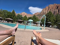 This is the pool area.