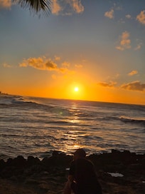 View from Sunset Restaurant at Ritz Carlton Turtle Bay
