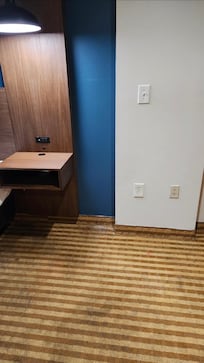 Carpet was disgusting