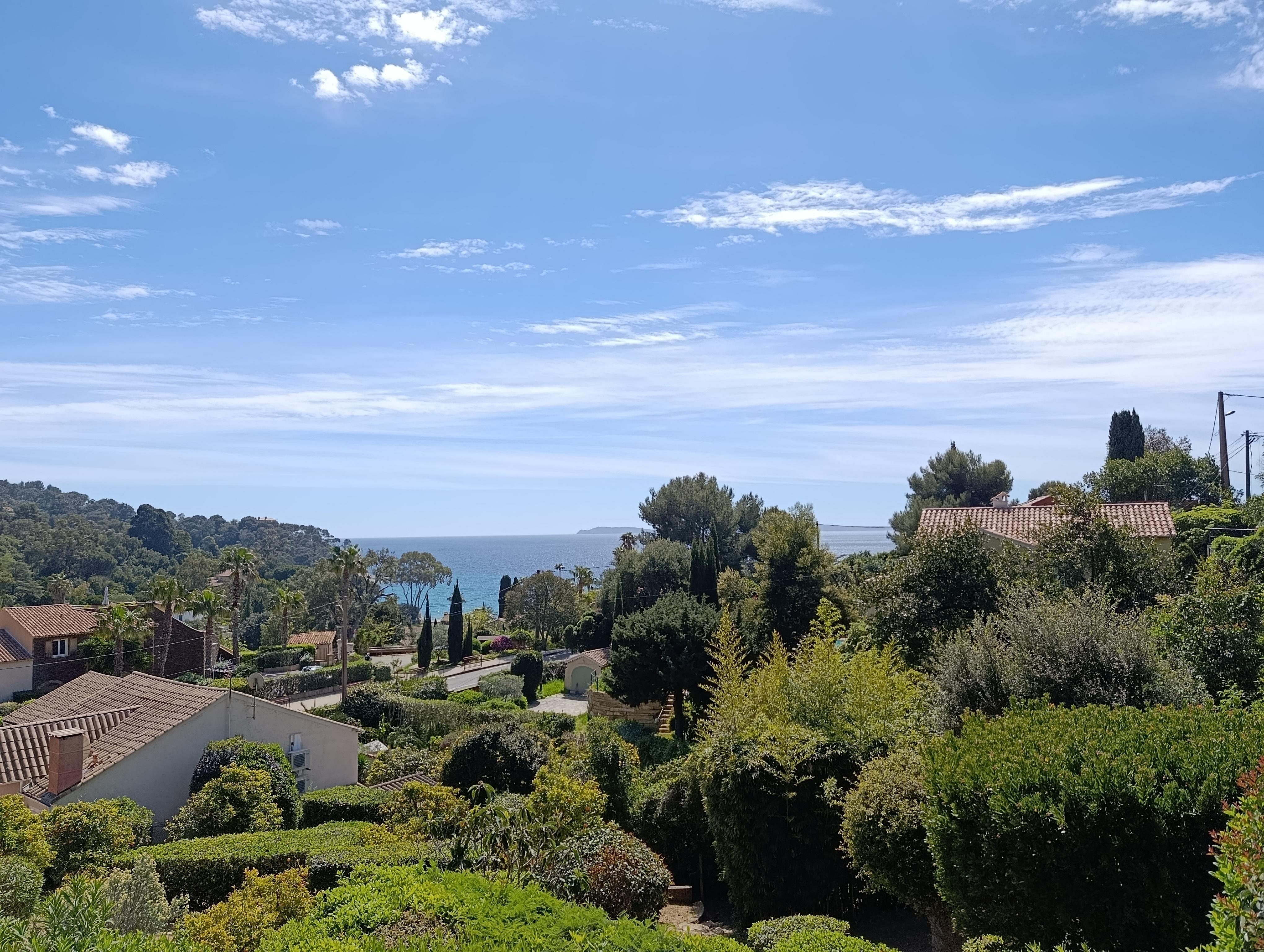 Vue mer depuis le Mazet 