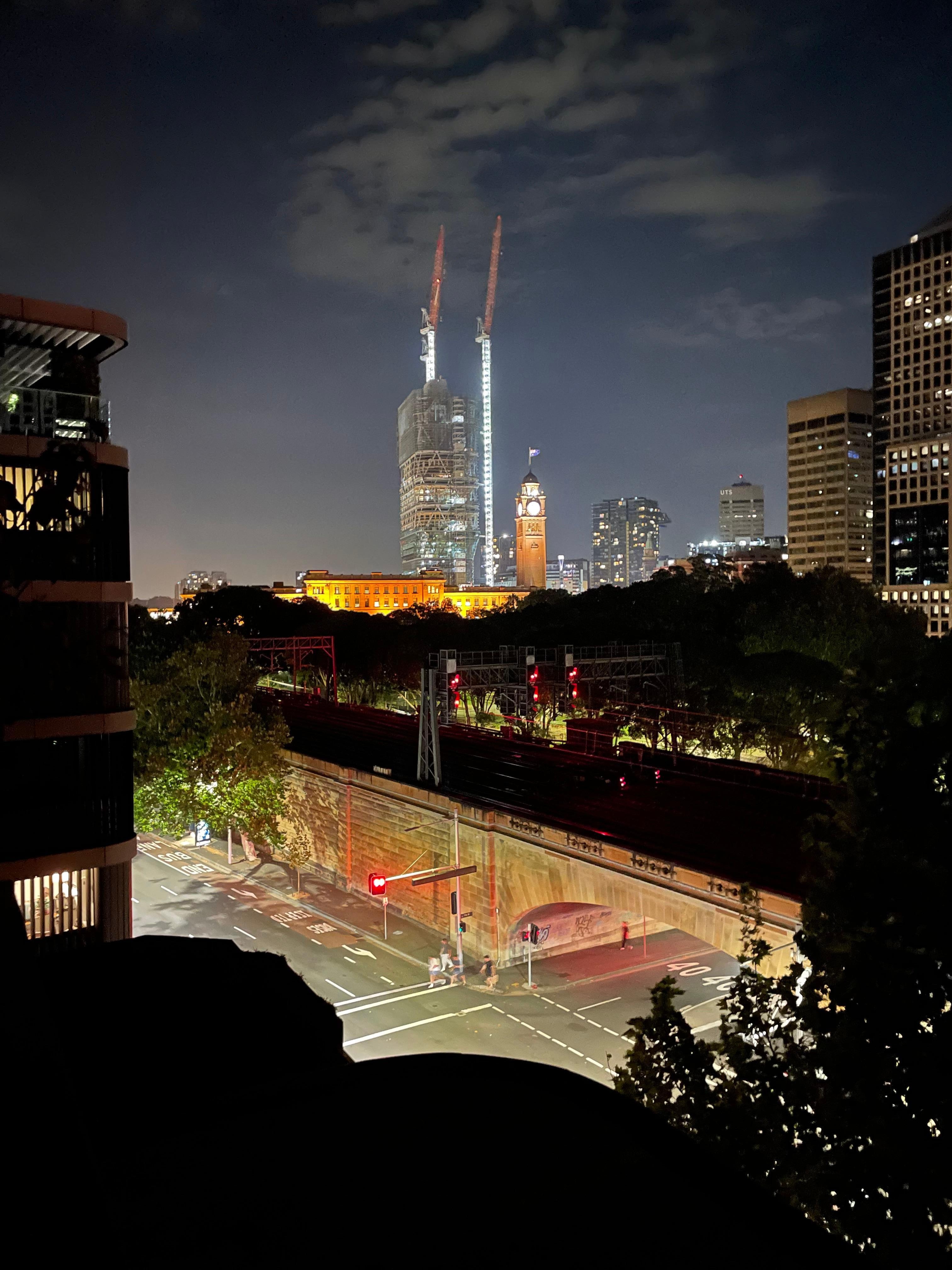 Great rooftop deck to enjoy a late night coffee