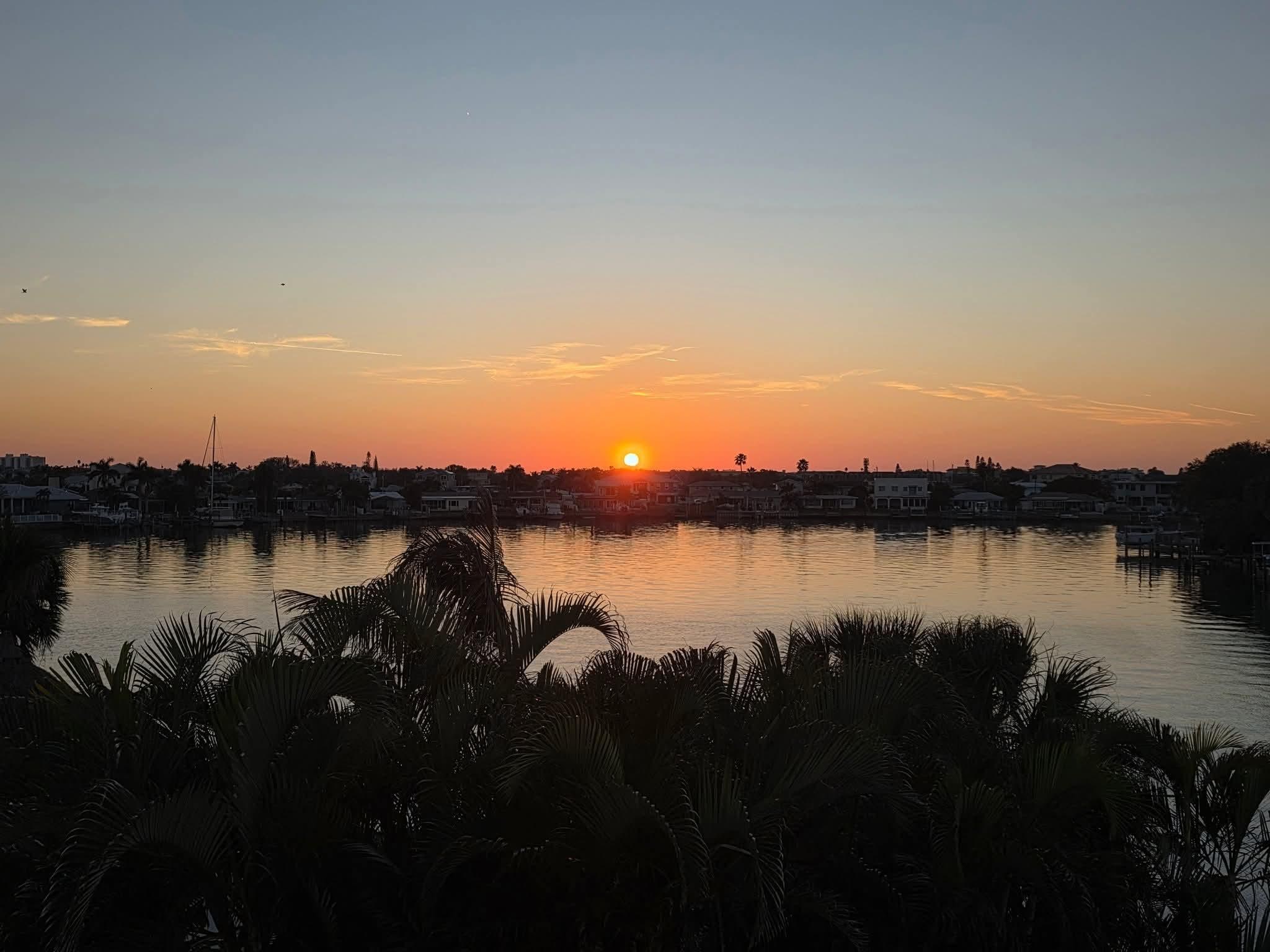 Sunset from third floor