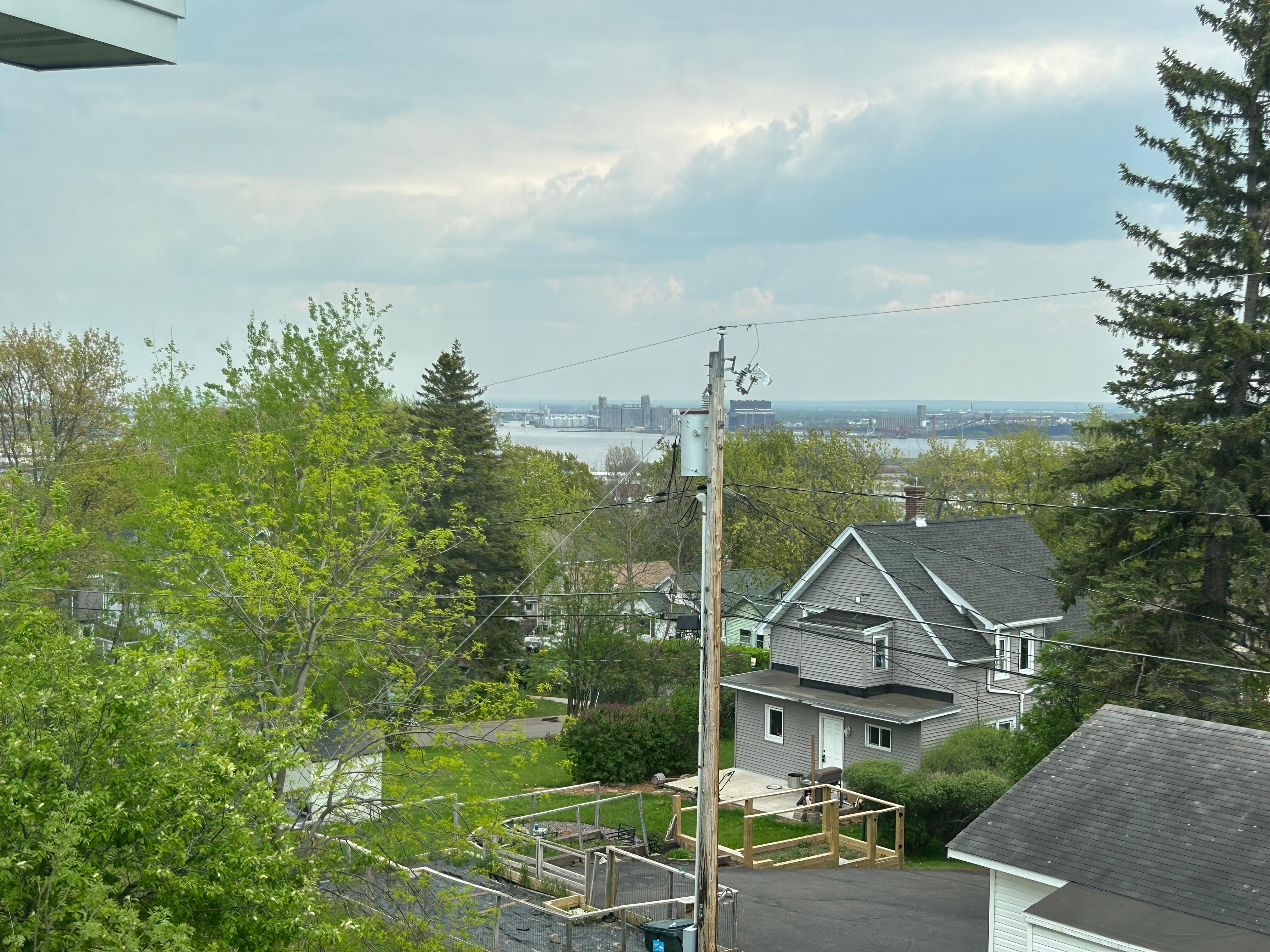  View of harbor from our apartment 