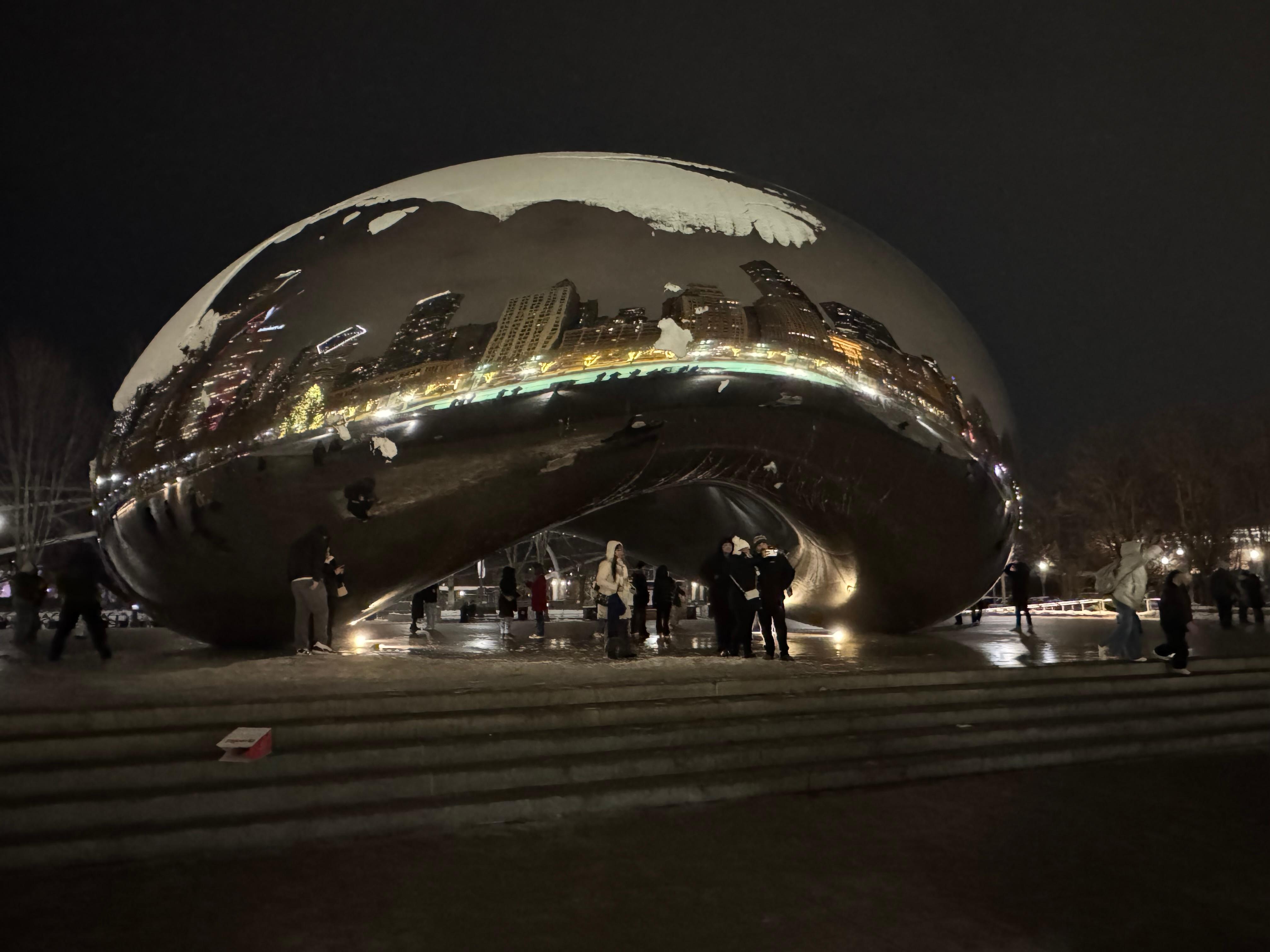 Millennium Park. Five minute walk. 