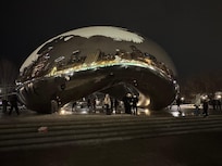 Millennium Park. Five minute walk.