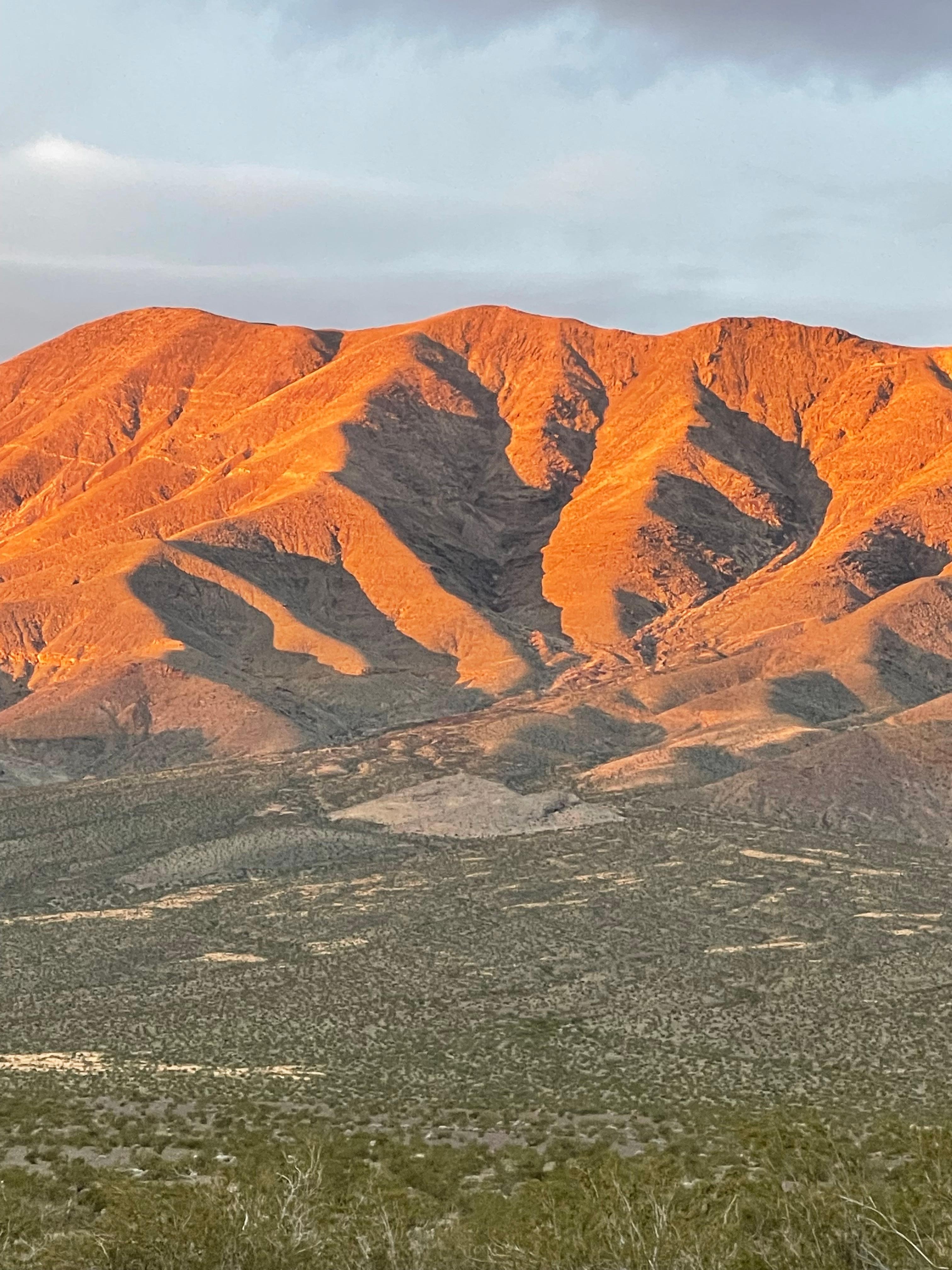 View of sunrise from
One morning 
