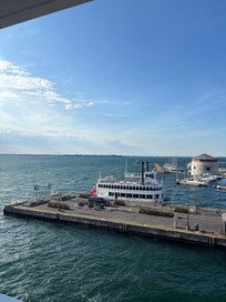 View from our balcony