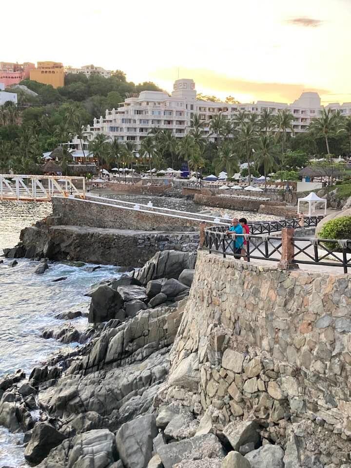 View from Agave Restaurant and Disco.