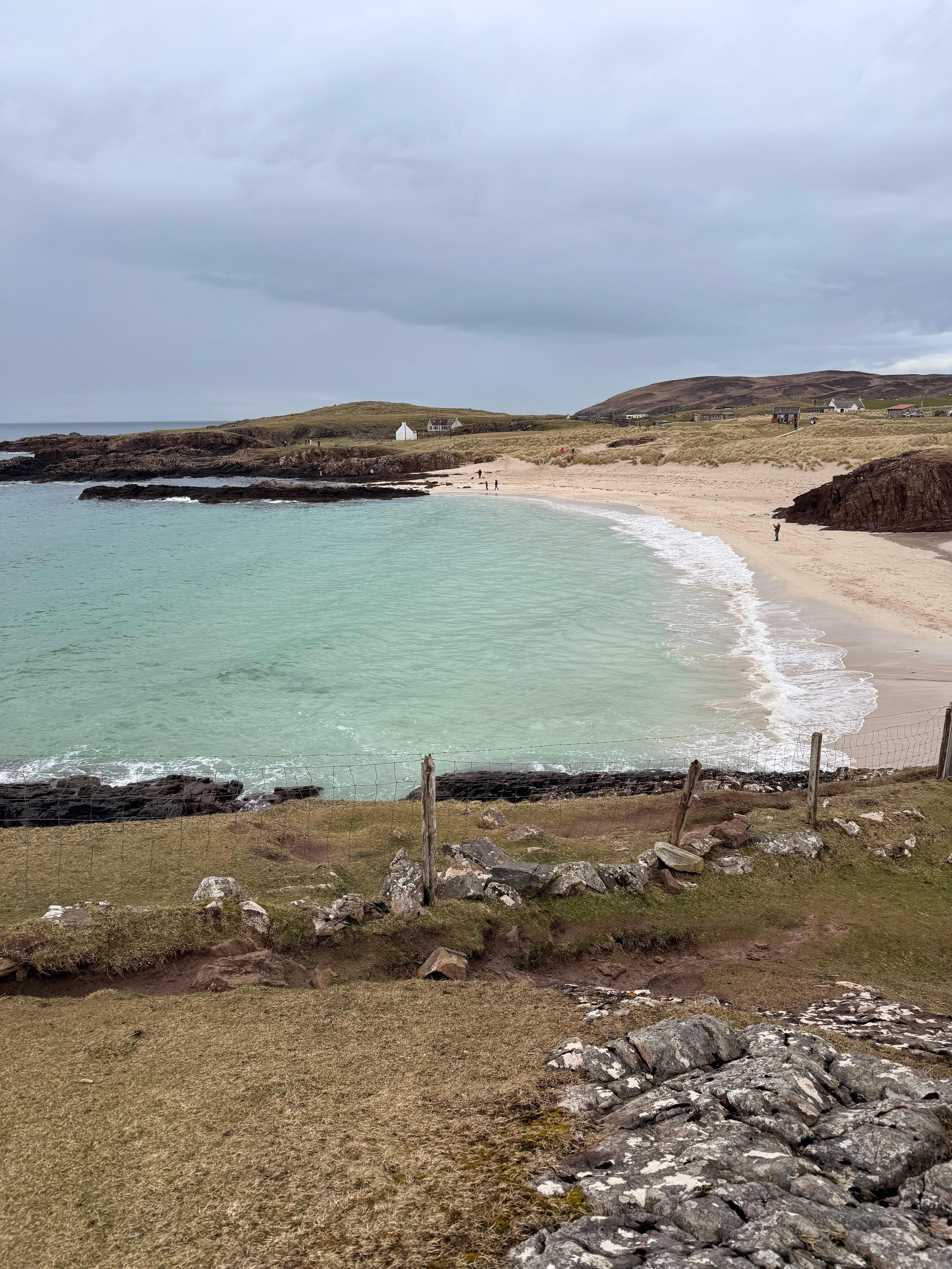 Nearby Clachtoll beach 