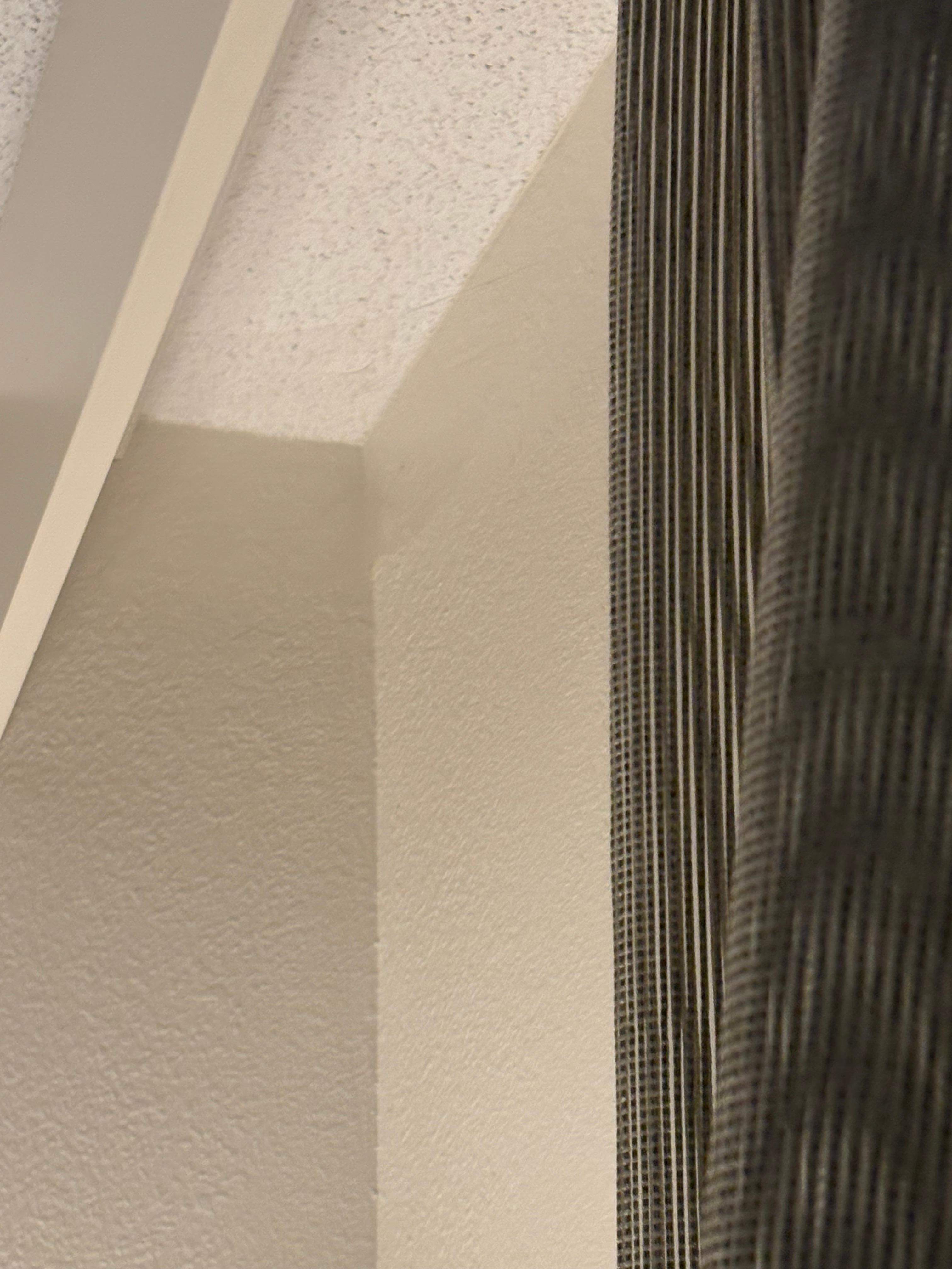 Huge web above air conditioning 